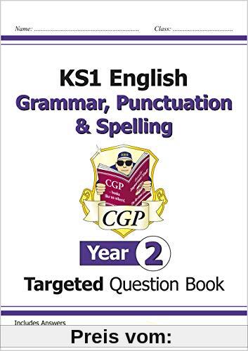 Cgp Books: KS1 English Targeted Question Book: Grammar, Punc